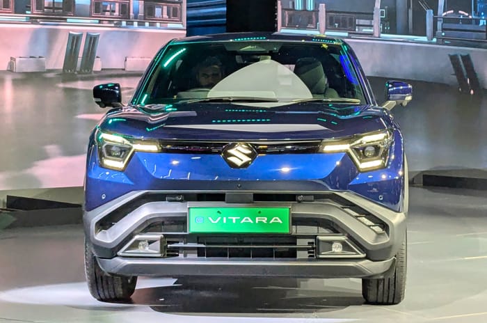Maruti e Vitara revealed with over 500km range: Auto Expo 2025